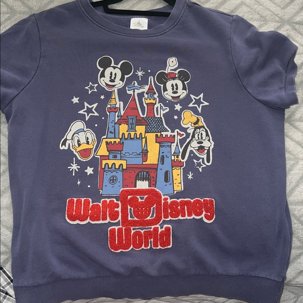 NEW Walt Disney World Mickey Mouse and Friends Vintage Top for Women's in Small